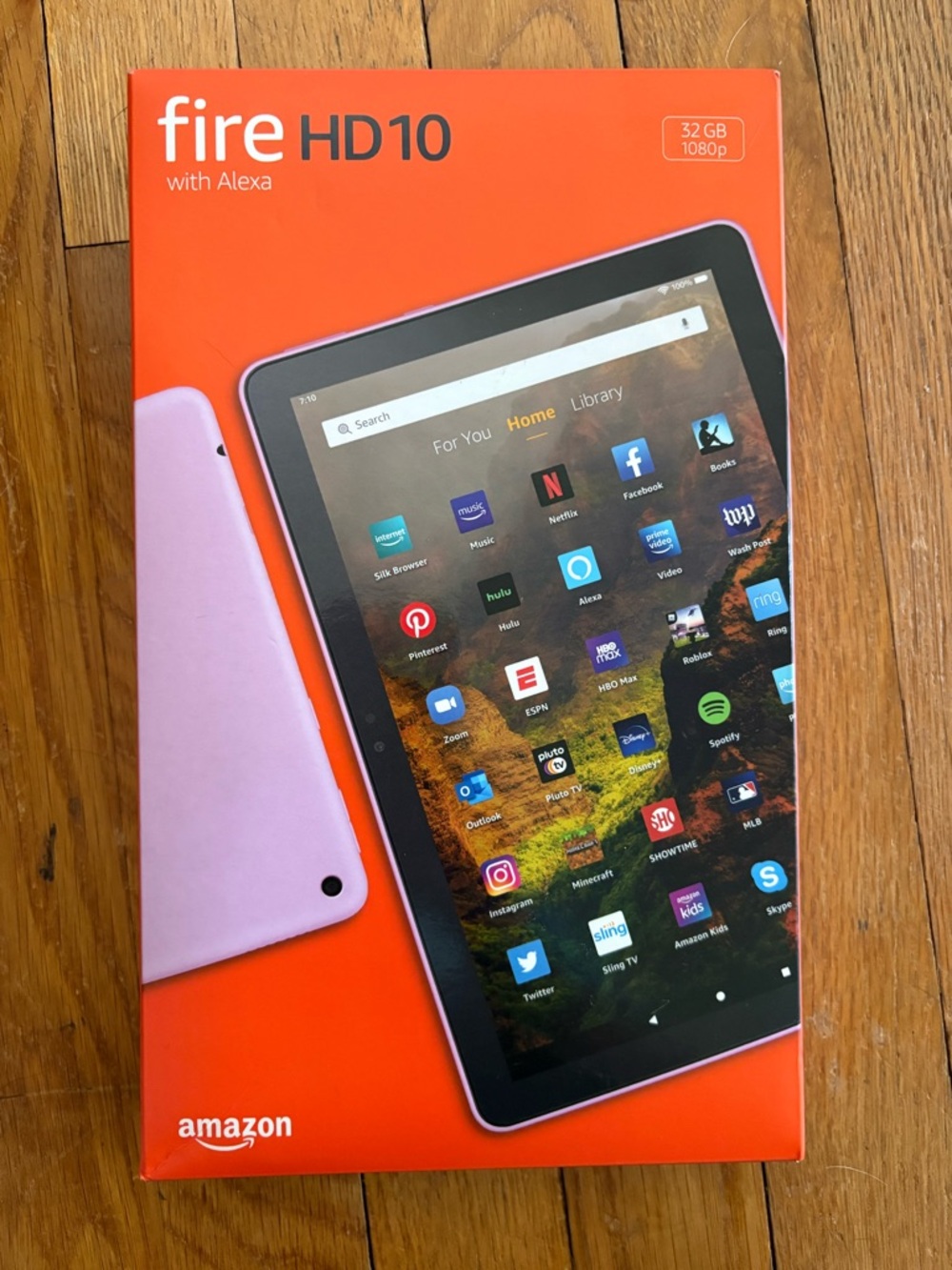 Amazon Fire HD 10 Tablet — NEW - Lavender